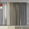 Various Neutral Tones Curtains Drapery For Home Interior Decor Styling