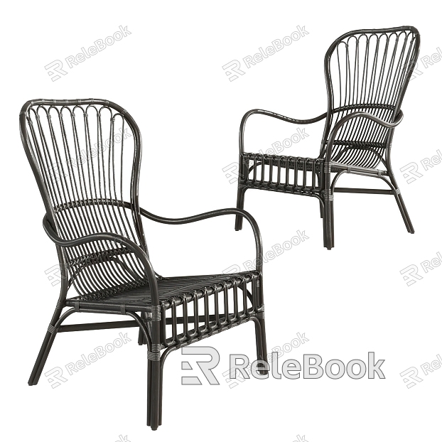 Modern Outdoor Chair Rattan Outdoor Chair Leisure Chair Rattan Chair model