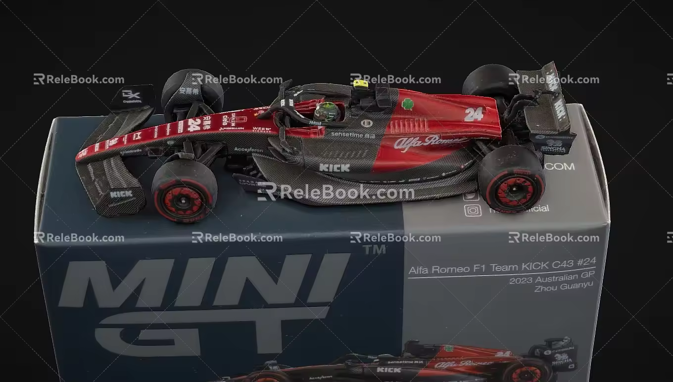 Car Racing Formula F1 Racing Kart 3d model