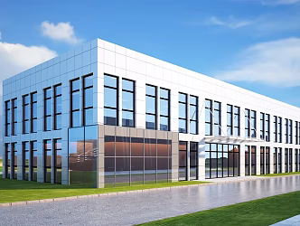 Office Building Factory Building Construction Factory Commercial Building Industrial Park Industrial Park Warehouse Truck Production Workshop Machinery Factory Hedge Service Center 3d model