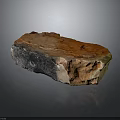 Natural Wood And Stone Material With Brown Gray Textures And Organic Surface