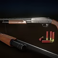 Shotgun 3d model