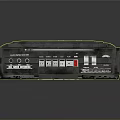 Vintage QFX Radio Cassette Player Retro Design With Dual Speakers And Tape Deck