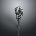 Scepter Ancient Scepter Cane Ancient Scepter Magic Scepter Metal Scepter Classical Scepter Magic Scepter 3d model