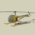 Helicopter 3d model