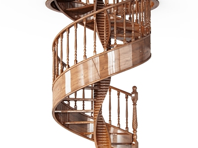 revolving staircase model