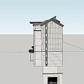 Multi Story Residential Apartment Building Exterior Design With Balconies And Windows