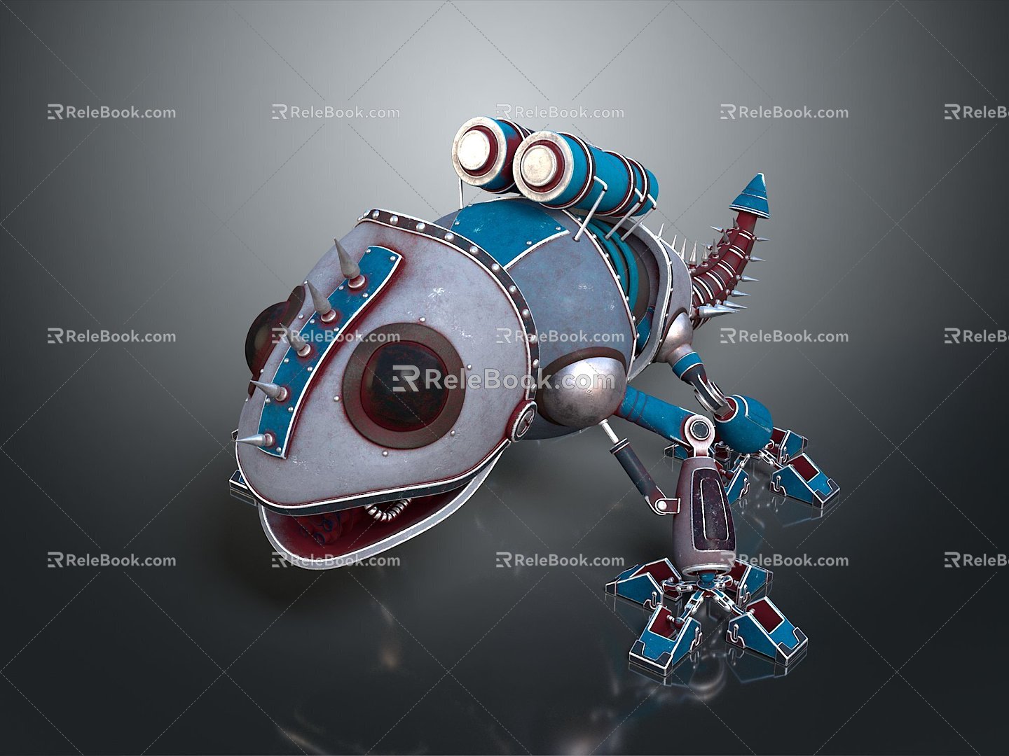 Monster Mecha Stinger Alien Robot Alien Mecha Alien Mecha Monster Machine Monster 3d model