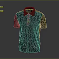 Classic Gray Collared Polo Shirt With Short Sleeves And Simple Design