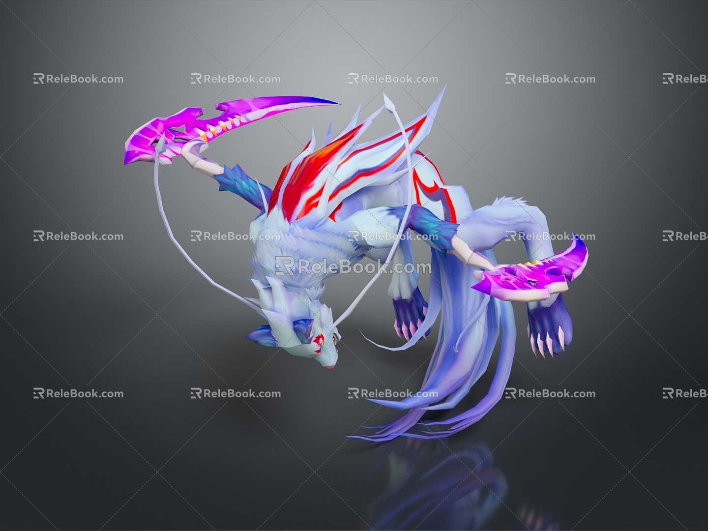 Monster Monster Monster Flying Monster Mountain Essence Alien Monster Alien Monster Monster Warrior 3d model