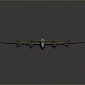 Cosmic Aerospace Aircraft Model Featuring Camouflage Design And Wing Markings