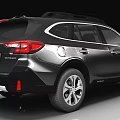Black Modern SUV With Roof Rack Sleek Design And Alloy Wheels