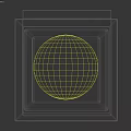 Modern Double Layered Square Metallic Wall Lamps for Contemporary Home Decor