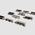 Various Architectural Entry Gate Designs With Stone Frames And Covered Tops