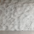 Modern Textured Background Wall With Natural Rough Surface And Light Hues 3d model