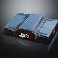 Body Armor Black Waterproof Storage Bag With Durable Straps And Protective Design