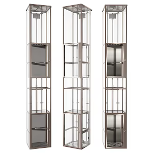 Modern Elevator 3d model