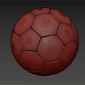 Vintage Black And White Football Sports Equipment With Classic Hexagonal Pattern