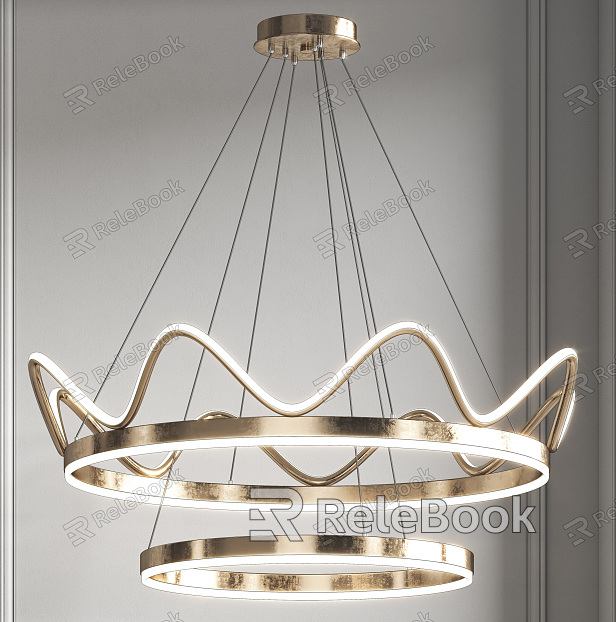 Modern Chandelier Simple Chandelier Combination model