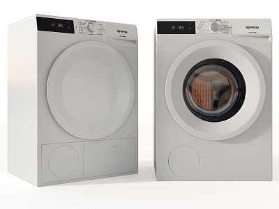 Modern washing machine model