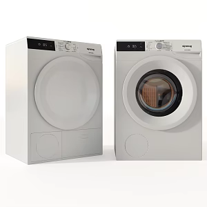 Modern washing machine 3d model