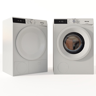 Modern washing machine 3d model