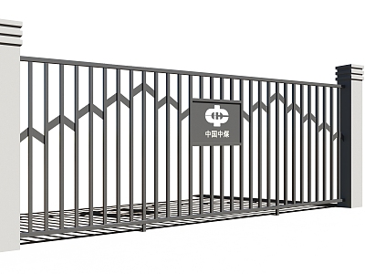 Fence Railing model