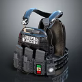 Tactical Vest Tactical Vest Combat Vest Military Vest Army Vest Combat Vest 3d model