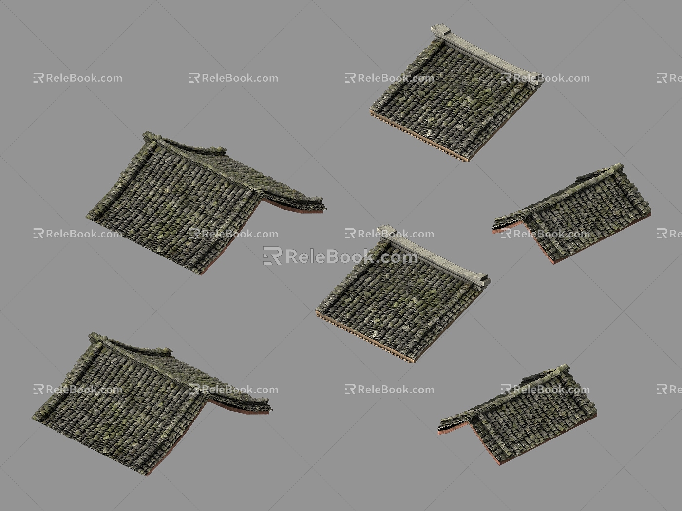 Chinese roof 3d model