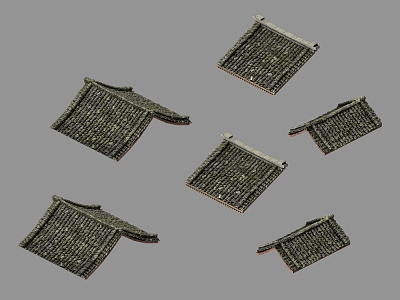 Chinese roof 3d model