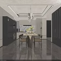 Modern Elegant Living Room Interior With Beige Curved Sofa Round Coffee Table And Geometric Rug