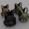 Tactical Vests in Multiple Colors with Military Style Practical Pockets and Various Designs