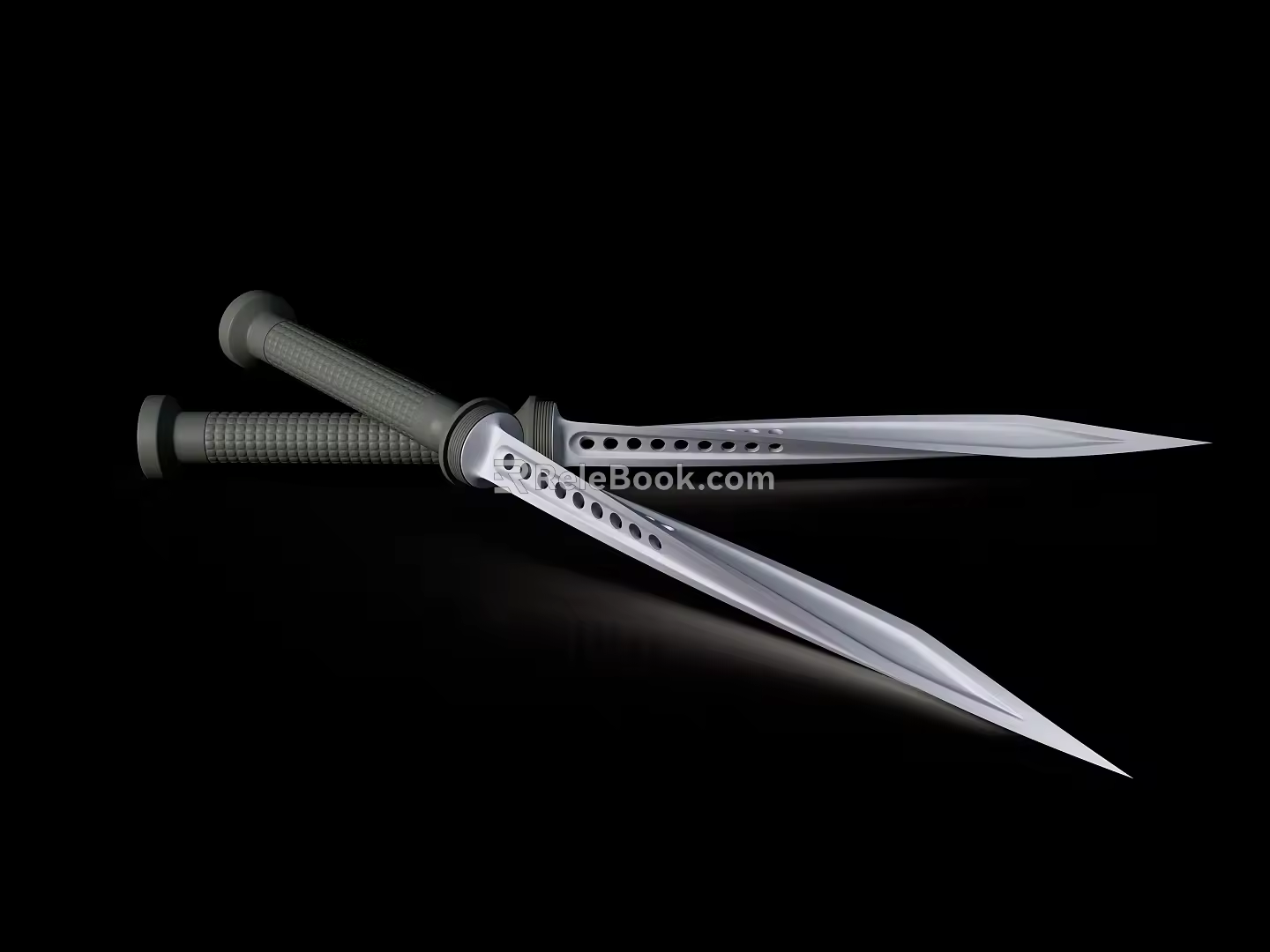 Modern Triangular Spur 3d model