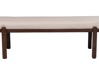 bed end stool 3d model