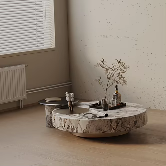 Modern coffee table 3d model