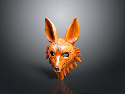 Mask Game Mask Cartoon Mask Animal Mask Realistic 3d model