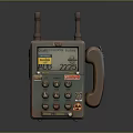 Vintage Uniden Electronic Device with Two Antennas Handset Display and Keypad