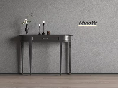 French Middle Dresser 3d model