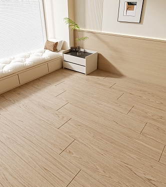 Modern Log Wind Wood Flooring Wood Flooring Composite Wood Flooring Bedroom Wood Flooring 3d model