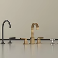 Modern Faucet Designs In Black Gold And Silver Finishes For Kitchen Use