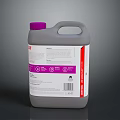 Electronic Appliance Cleaning Solution In Gray Plastic Jug With Purple Cap