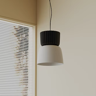 Modern chandelier 3d model