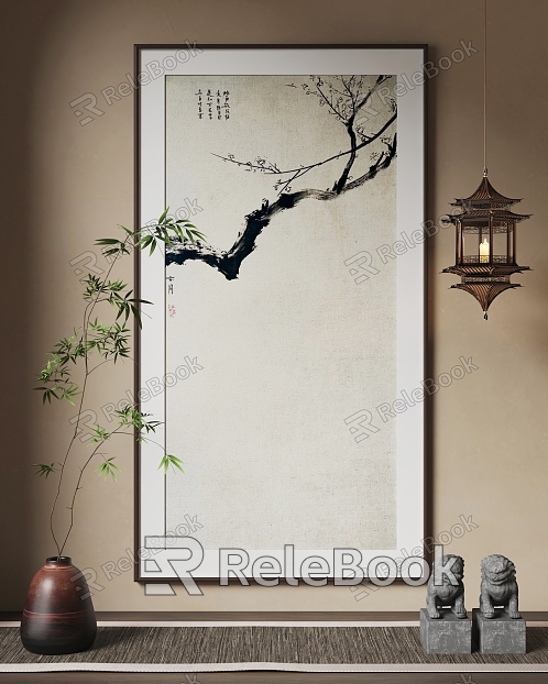 New Chinese Hanging Paintings Chinese Hanging Paintings model