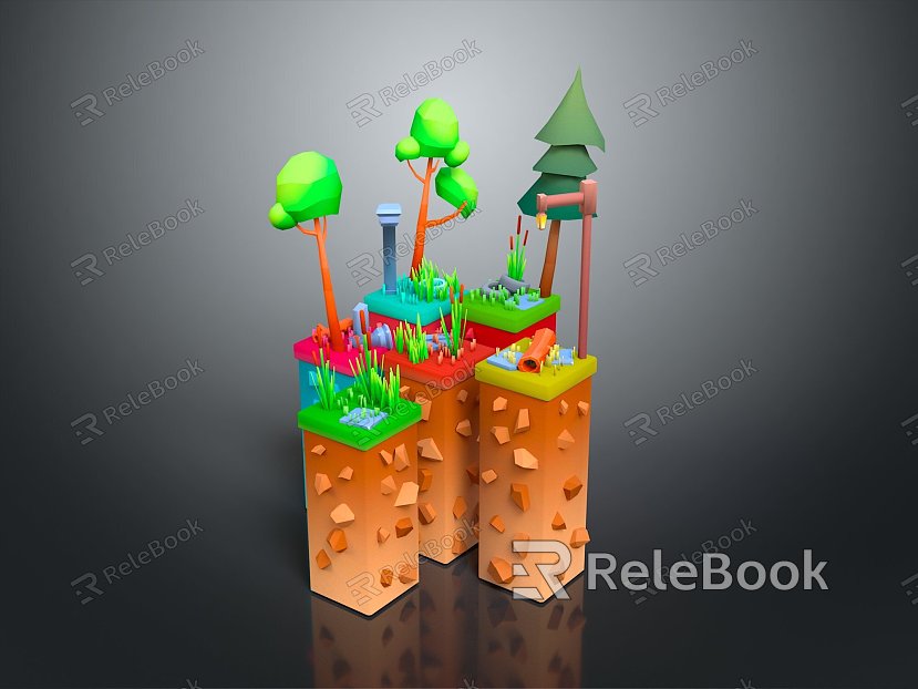 Game Environment Game Scene Fairy Tale Scene Fairy Tale Magic Scene Magic Item Fantasy Scene model