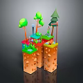Game Environment Game Scene Fairy Tale Scene Fairy Tale Magic Scene Magic Item Fantasy Scene 3d model