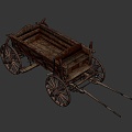 horse carriage 3d model