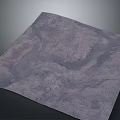 Gray Stone Slab With Natural Textured Surface And Square Shape