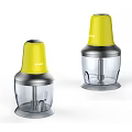 Kenwood Kitchen Appliances With Yellow Top And Transparent Food Chopper Design
