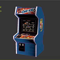 Retro Super Mario Bros Arcade Machine With Classic Game Screen And Controls