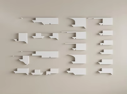 Ceiling Profile Side 3d model